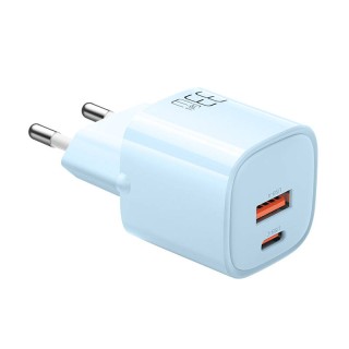 CH-0154 33W 1C+1A GANFast Charger  Blue