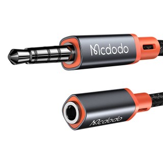 Mcdodo Audio extension cable CA-0800, 1.2m (black), 1 pcs.