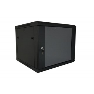 9U 19'' Wall cabinet/ 600 x 450 x 501mm/ Black/ Unassembled