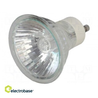 Filament lamp: halogen; 230VAC; 50W; GU10; JDR; 580lm; 38°