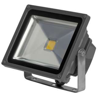 Bousval Électrique™ LED spotlight 20W, 3000K, IP65, Gray