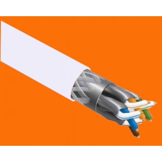 LAN vytos poros kabelis, S/FTP CAT7 LSZH tinklo kabelis | CPR klasė Cca | CE Rohs, 305m
