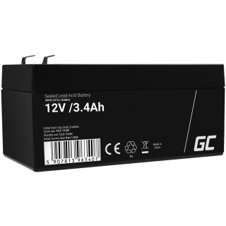 Green Cell AGM Battery 12V 3.4Ah