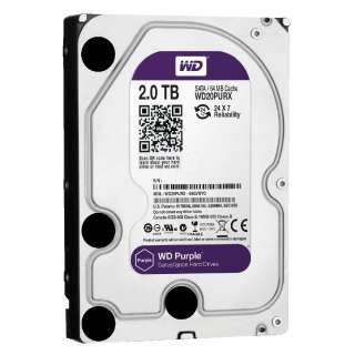 HDD, SATA, 2.0TB Purple series