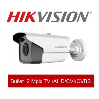 Bullet 2Mpix TVI/AHD/CVI/CVBS Turbo HD camera :: DS-2CE16D8T-IT3F :: HIKVISION