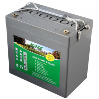 Želejas (GEL) akumulators 12V 60Ah | 229x138x213mm | 17.7kg | Haze HZY-EV12-55