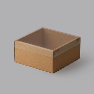 Cardboard boxes 150x150x80mm, special with lid, 14E