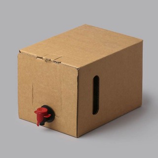 Corrugated cardboard box 159x153x240mm, bib 5l 100 pcs/