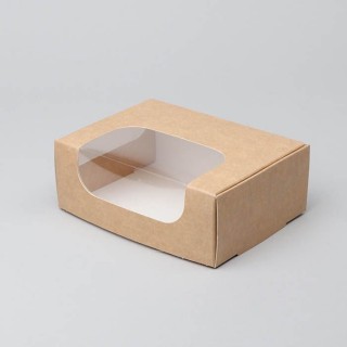 Cardboard cake box with box.160x120x60mm 100 pieces