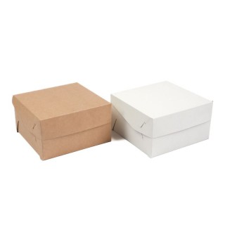 Коробки для торта 180х180х100мм, картон (100 шт/уп)
