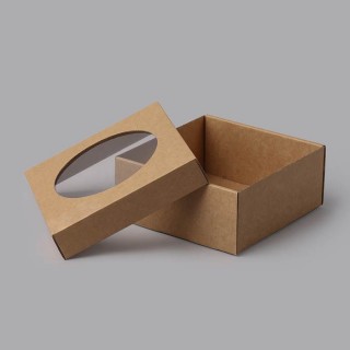 Cardboard box with dia. box 180x180x120mm 14E