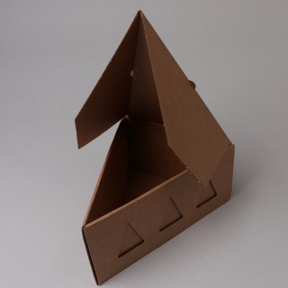 Коробки картонные треугольные высокие 208х175х100мм, спец., 14Е