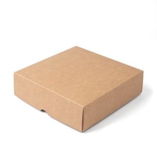 Cardboard boxes 210x210x60mm, spec with lid