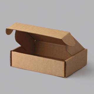 Corrugated cardboard box 235x175x65mm, 0427,14e 100 pieces
