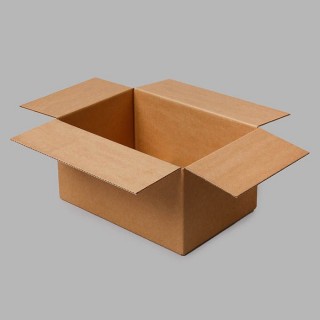Corrugated cardboard box 572x372x154mm, 0201, C40rtt 100 pcs/pap