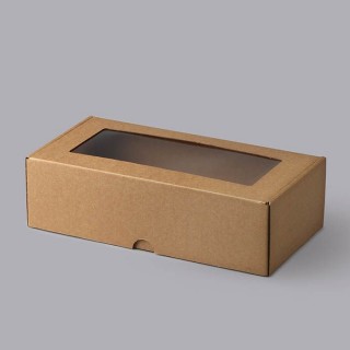 Гофрированная картонная коробка с коробкой.320x165x93 мм 100 штук