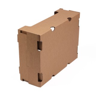 Corrugated cardboard vegetable box 370x275x130, 16c 100 pcs/pap