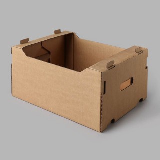 Corrugated cardboard vegetable box 380x280x185mm 17C 100 pcs/pap