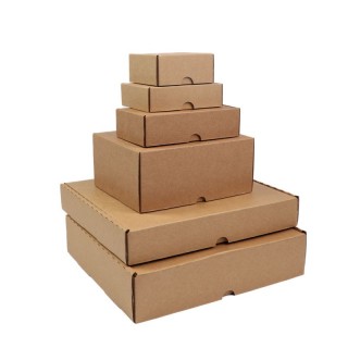 Corrugated cardboard box 410x309x100mm, 0427,14e 100 pieces
