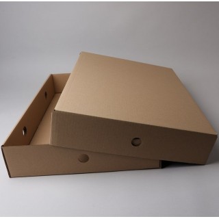 Cardboard box with lid 565x365x92mm 100 pieces