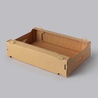 Corrugated cardboard vegetable box 575x380x135, 24be 100 pieces