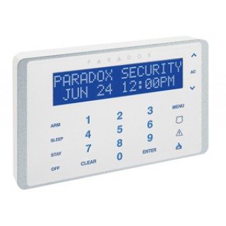 Compatible with EVO series panels 8 Zones Touch-sensitive with LCD display displays up to 192 zones 