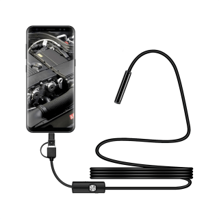 Инспекционная камера - Эндоскоп 720p | Длина 2 м | IP67 | 6xLED | Угол обзора 67°