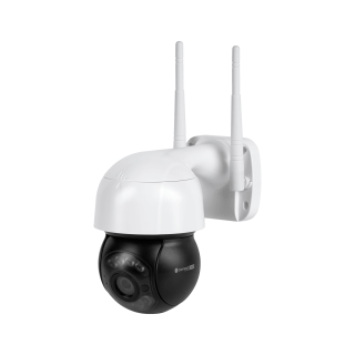 PTZ 5Mpx WiFi ir POE CCTV kamera | Du būdai garsas | C60 | Tuya | IP66 | ONVIF