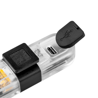 Polkupyörän valosarja paristoilla | USB-kaapeli | IPX4