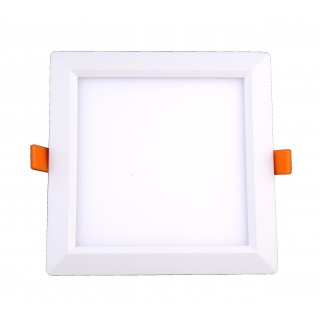 Premium LED light panel. Square 12W 3000K 168x168x29 with built-in power supply