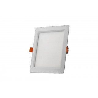 LED light panel. Square shape 6W 3000K 118x118x29mm with built-in control unit