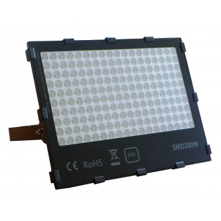 Светодиодный точечный светильник серии "Slim" 200Вт 105лм/Вт 4500К Черный