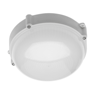 LED-valot. Pyöreä pinta-asennettava valaisin (Plafond) 10W 700lm 4000K IP65