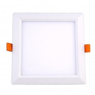 LED light panel. Square 18W 3000K 223x223x29mm with built-in power supply unit