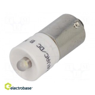 Светодиодная лампа белая | БА9С | 24 В постоянного тока | 24 В переменного тока