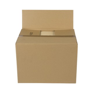 Corrugated cardboard box, brown, 500 x 245 x 225mm, 100 pieces