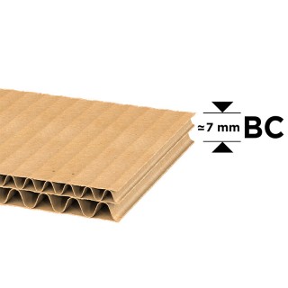 Corrugated cardboard box, brown, 580 x 385 x 325mm, 100 pieces