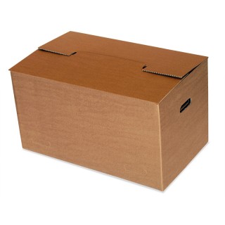 Gofrētā kartona kaste (pārvākšanās), brūna, 620 x 370 x 340mm, 10 gab/iep