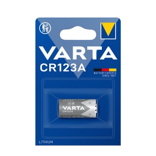 BAT123.V1; CR123 baterijos Varta lithium 6205 pak. 1 vnt.