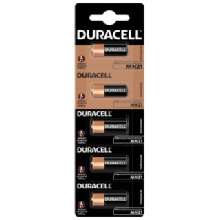 23A batteries 12V Duracell Alkaline MN21 in a package of 5 pcs.