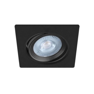 MONI LED D 5W 3000K Ceiling SMD luminaire, square, black
