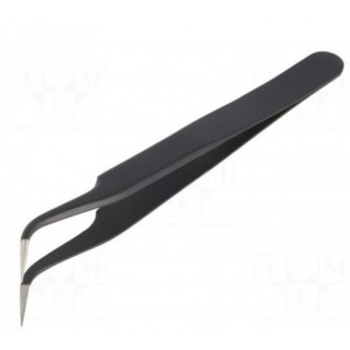Tweezers | Tip width: 0.5mm | Blade tip shape: sharp | Blades: curved NB-ESD16