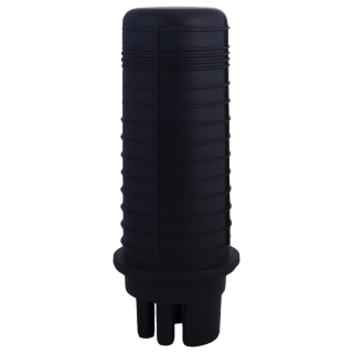 Vertikala DOMO tipa Optisko kabelu uzmava (mufta) 96 optiskajam škiedram. (Heat schrink ports)