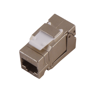 Modular CAT7 Keystone Module | 90° contacts | CAT6A/CAT6/CAT5E |  For tool-free assembly