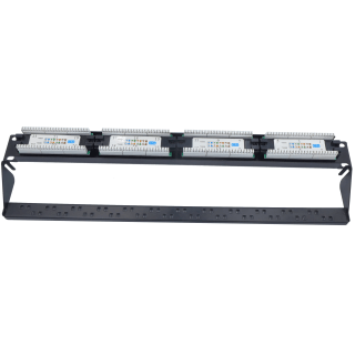 CAT6 UTP patch panel/ 19' 24 ports Nordmark Structured LAN Cabling system