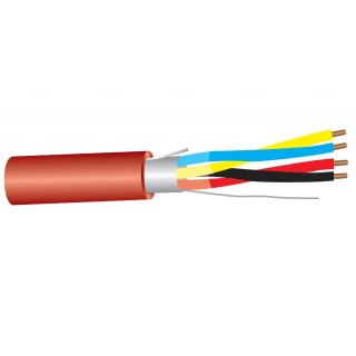 PRO BASE - 2x2x0.8 - Fire Alarm cable/ Red, J-Y(St)Y , 500m