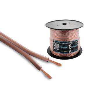 Professional speaker wire cable, oxygen-free copper (OFC) ProBase™, 2x0.50 mm2, 100m