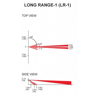 Long distance lens-1 Intended for 476/576PET/PMD2p/DM50/DM70/525DM 30.4 m