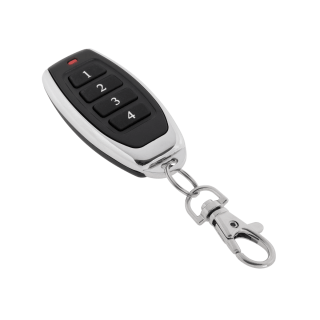 The gate remote control is compatible with Beninca
