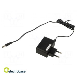 Power supply:switched-mode;plug;7.5VDC;3A;15W;Plug:straight